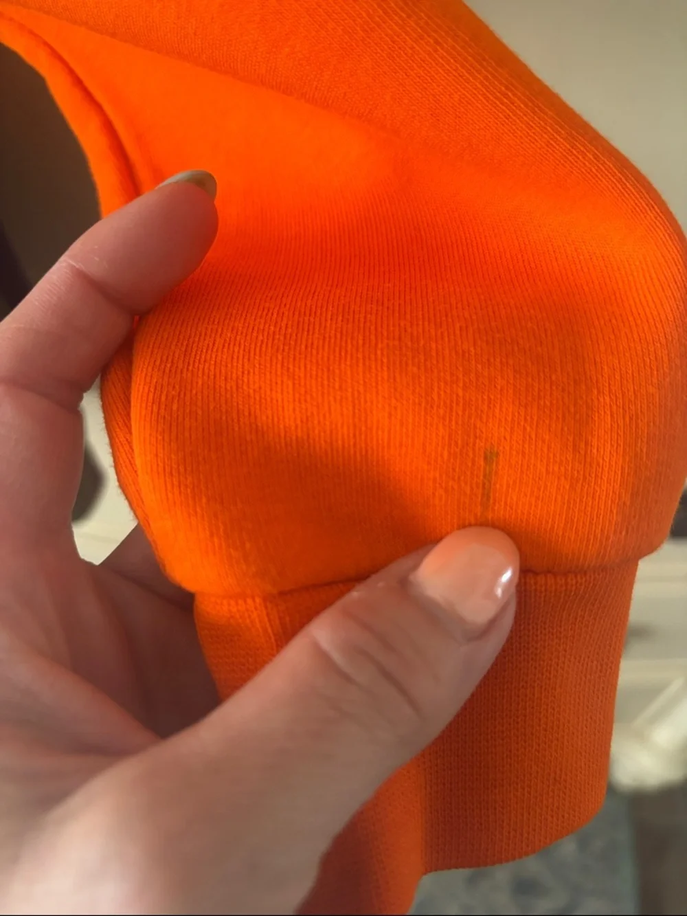 Polo Ralph Lauren Colorblock Polo Bear Hoodie - Olive, Blue & Orange - Picture 5 of 7